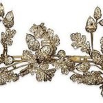 Princess Tiara 15 Carat Rose Cut Diamond 58.75 Gms 925 Sterling Silver