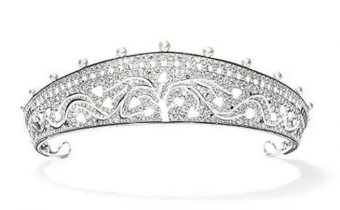 Sterling Silver Crown - Diamond Sterling Silver Crown | Costozon